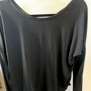 Black Prana Long-sleeve Shirt
